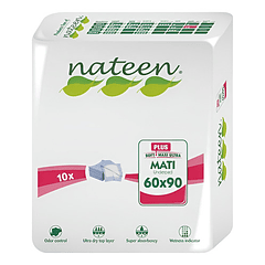 10 Sabanillas 60x90cm Nateen Protectora Para Incontinencia 