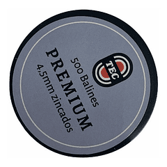 1000 Balines Tec 4.5 Mm Zincados