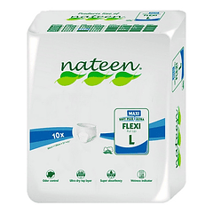 Pañal Nateen Flexi Pullup Maxi Soft Plus Ult Adulto Talla L 