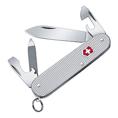 Cortapluma Navaja De Bolsillo Alox Plata Victorinox #0260126