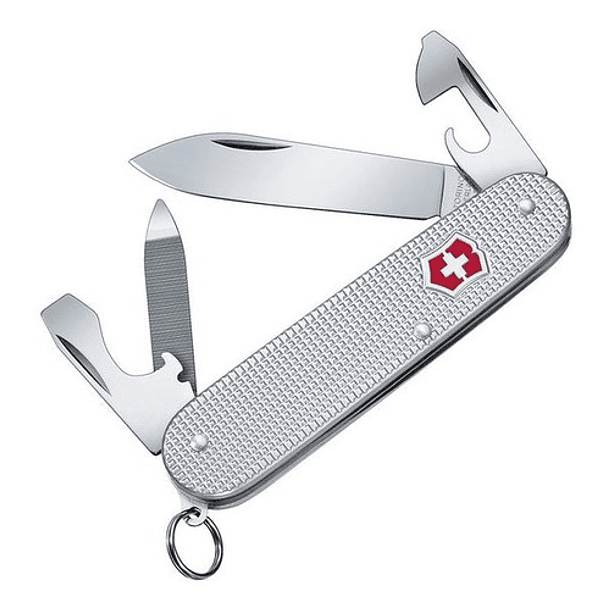 Cortapluma Navaja De Bolsillo Alox Plata Victorinox #0260126 