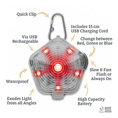 Ruffwear The Beacon,luz De Seguridad Para Tu Mascota