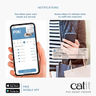 Alimentador Inteligente Para Gato Catit Pixi Deposito 1,2kg  3