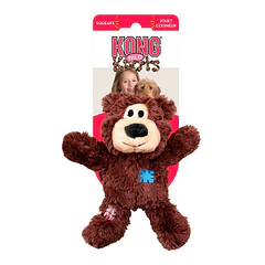 Kong Wild Knot Oso De Peluche Juguete Para Mascota Talla S