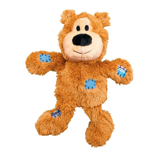 Kong Wild Knot Oso De Peluche Juguete Para Mascota Talla S 4