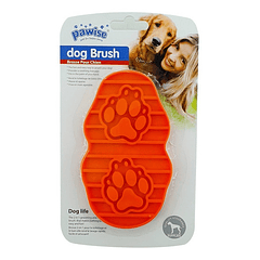 Cepillo De Goma Para Bañar Tu Mascota Goma Pawise