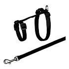 Arnés Con Correa Para Gatos Nylon  1