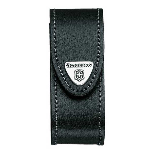 Funda Victorinox Swiss Army Cuero Negra Para Navajas 4.05213 