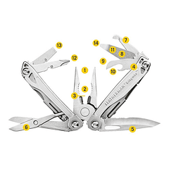 Multiherramienta Leatherman Wingman #832523 14pcs + Funda