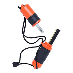 Pedernal Supervivencia Iniciador De Fuego Flame Nautika 6en1