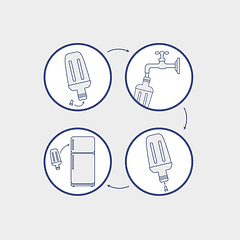 Juguete Forma Cono Helado Ice Pop Perros Refrescante