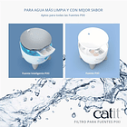 Pack De 3 Filtros Para Fuente Catit Pixi  3