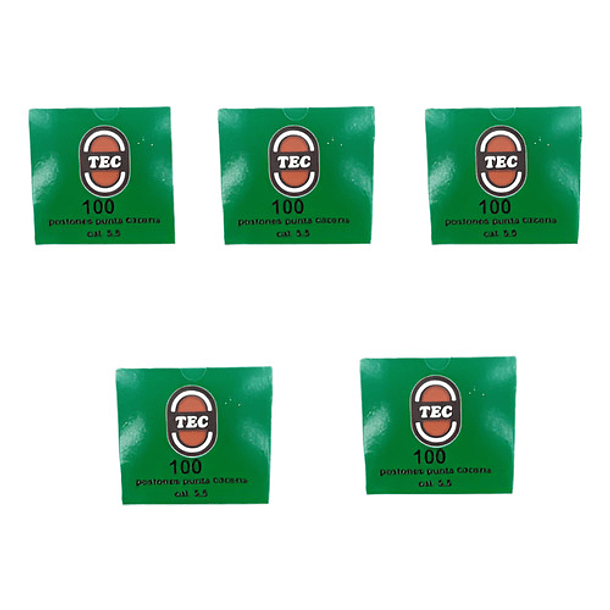 Postones Punta Cacería 15gr Cal 5,5mm Tec Mag 500 Unidades 