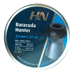  Postones H&n Baracuda Hunter 5.5mm 18,21g 200 Und.
