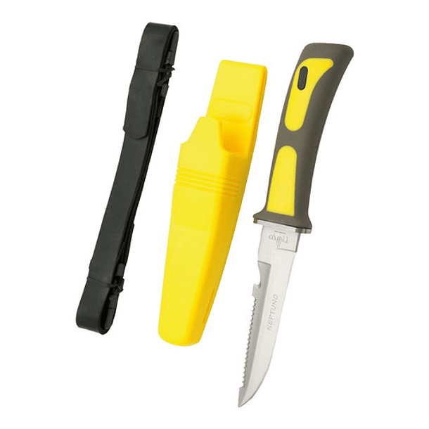 Cuchillo Albainox Buceo, Caza, Pesca Supervivencia 31333-am 1