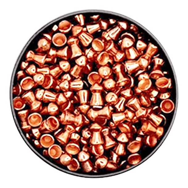 Postones Barracuda Tec Premium Cobre 5,5mm Pc 250und 21g 4