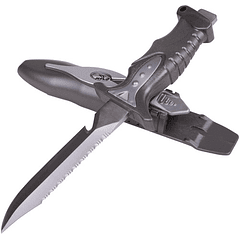 Puñal O Cuchillo De Buceo Ist Acero Inoxidable Con Funda