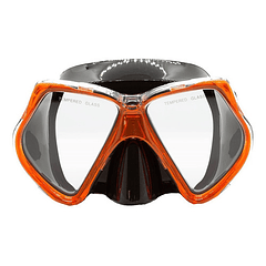 Máscara Buceo Snorkel Pesca Rio Mar Ankay Mantis Con Marco 