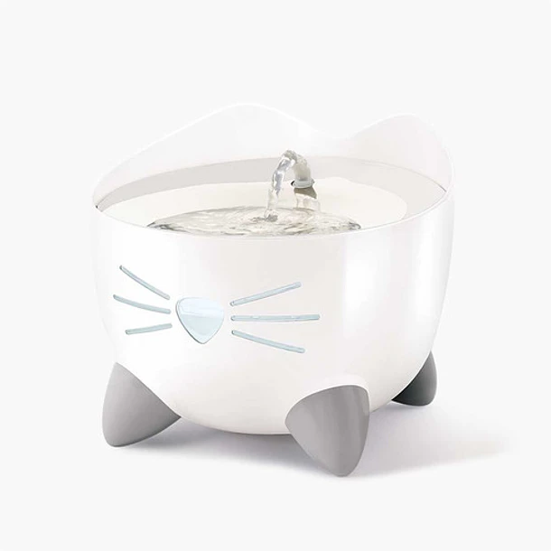 Catit Fuente Bebedera Pixi De Acero Inoxidable Inteligente 1