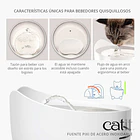 Catit Fuente Bebedera Pixi De Acero Inoxidable Inteligente 3