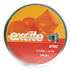  Postones H&n Exite Spike 5.5mm 15,74g 200 Und. 3