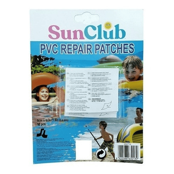 10 Parches Reparación Colchón Inflable Autoadhesivo #290713 