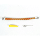 Bombín Doble Accion Dribbling Bicicletas Balones Con Aguja 6