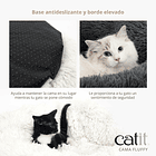  Cama Para Gatos  Catit Fluffy  60cm X 60cm Alto 20cm    3