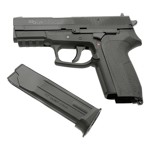 Pistola Kwc Sig Sauer 2022 Polimero Cal. 4,5 + Balines 