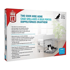 Jaula Transportadora Metalica Dos Puertas Dog It  1