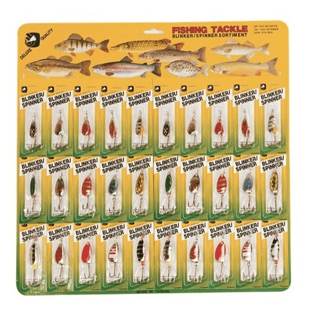 Set Cucharas Para Pesca Spinner Falcon Claw 30 Unidades 