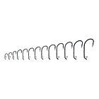 Anzuelos Falcon Claw Garra Aguila/bronceado100 Unidades# 5 3