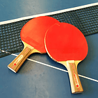 Paleta De Ping Pong Sensei 4 Star Negra Y Roja Fl (cóncavo) 4