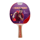 Paleta De Ping Pong Sensei 4 Star Negra Y Roja Fl (cóncavo) 5
