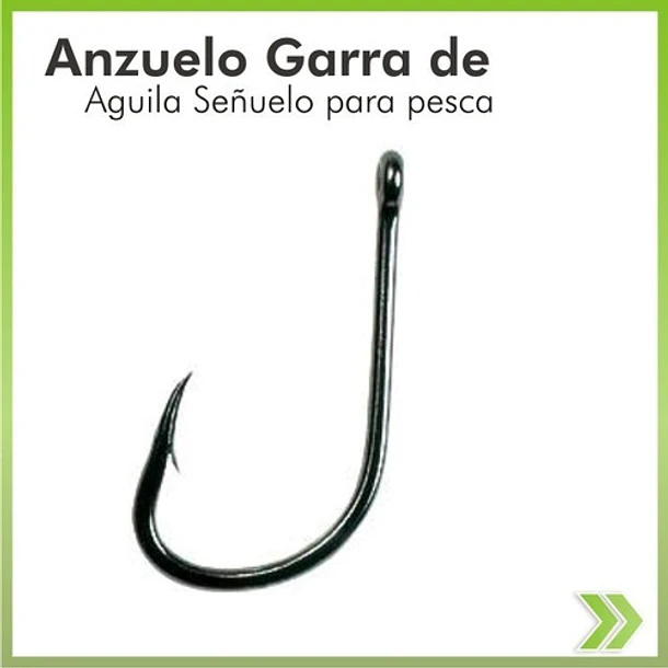 Anzuelos Falcon Claw Garra Aguila/bronceado100 Unidades#4/0 2