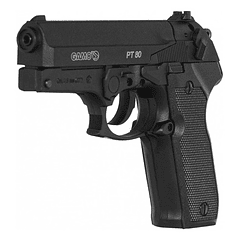 Pistola Gamo Pt-80 Poston Cal. 4.5 Edicion Desert Con Maleta