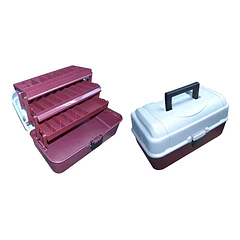 Caja De Pesca Pelikan Raptor 3 Bandejas 42x21x22,5 Cm