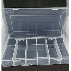 Caja Organizadora Señuelos De Pesca Tec 20cmx 11cm X 3,5cm