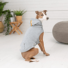 Gfpet Poleron Urban  Con Gorro Para Tu Perro Gris Talla S 3