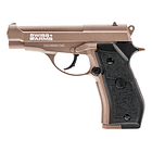 Pistola Swiss Arms Negra P84 + 5 Co2 + 500 Balines Zincados 6
