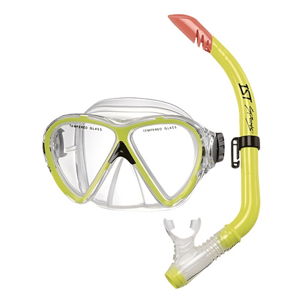 Mascara+snorkel Junior Ist Silitex Ccsj-203103p/ny 2p.+b 