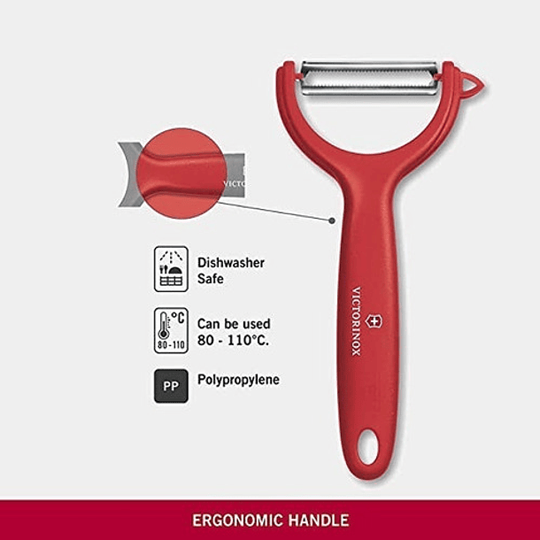 Pelador De Tomate Y Kiwi Color Rojo Victorinox # 7.6079.1 3