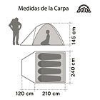 Carpa Igloo Doite High Camper Sl 4 Personas #15993 2
