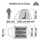 Carpa Igloo Doite Yosemite Exr 3personas #15936 2