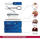 Swisscard Classic Victorinox Azul Transparente #0.7122.t2 4