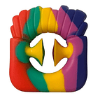 Juguete De Descompresión Para Niños,adultos Cuadrado Multico 2