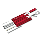 Swisscard Classic Victorinox Rojo Transparente #0.7100.t 1