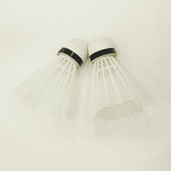 Set De Bádminton: 2 Raquetas Acero + 2 Plumas Sufix