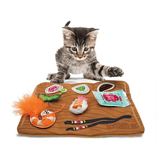 Kong Pull A Partz Sushi Juguete Perfecto Para Tu Gato 5 En 1