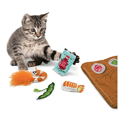 Kong Pull A Partz Sushi Juguete Perfecto Para Tu Gato 5 En 1
